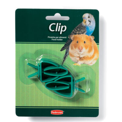 Clip pinzetta porta verdure/spiga/panico
